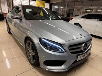 Mercedes C Class 1.6 C200d AMG Line (Premium) G-Tronic+ Euro 6 (s/s) 4dr
