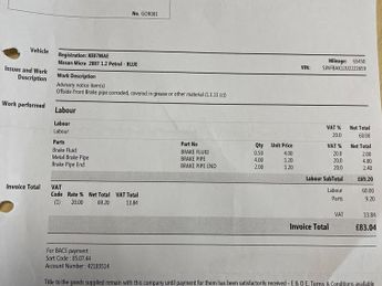 Nissan Micra 1.2 16v Spirita 5dr