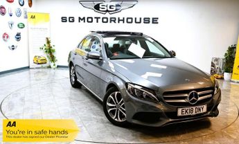 Mercedes C Class 2.0 C200 Sport Saloon 4dr Petrol G-Tronic+ Euro 6 (s/s) (184 ps)