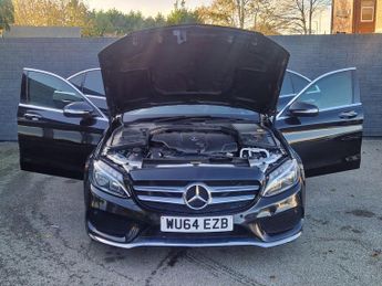 Mercedes-Benz C Class 2.1 C220 BlueTEC AMG Line (Premium) G-Tronic+ Euro 6 (s/s) 4dr