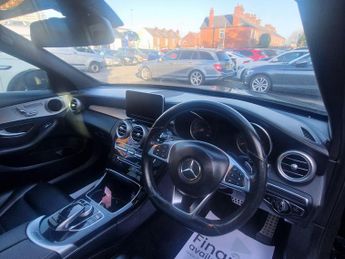Mercedes-Benz C Class 2.1 C220 BlueTEC AMG Line (Premium) G-Tronic+ Euro 6 (s/s) 4dr