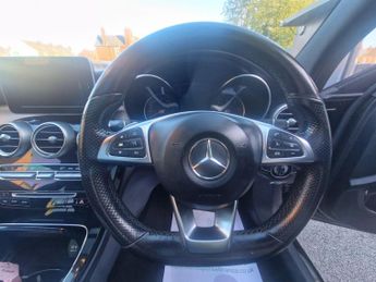 Mercedes-Benz C Class 2.1 C220 BlueTEC AMG Line (Premium) G-Tronic+ Euro 6 (s/s) 4dr