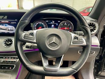 Mercedes-Benz E Class 2.0 E220d AMG Line Cabriolet G-Tronic+ Euro 6 (s/s) 2dr