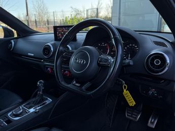 Audi S3 2.0 TFSI S Tronic quattro Euro 6 (s/s) 3dr (Nav)