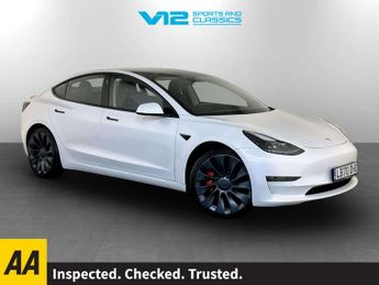 Tesla Model 3 (Dual Motor) Performance Saloon 4dr Electric Auto 4WDE (Performa