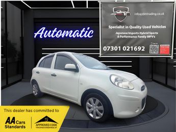 Nissan Micra 1.2 DIG-S Acenta Hatchback 5dr Petrol CVT Euro 5 (s/s) (98 ps)