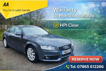 Audi A4 2.0 TDI Executive SE Euro 4 4dr