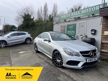 Mercedes E Class 3.0 E350d V6 AMG Line Edition G-Tronic+ Euro 6 (s/s) 2dr