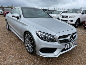 Mercedes C Class 2.1 C220d AMG Line (Premium) G-Tronic+ Euro 6 (s/s) 2dr