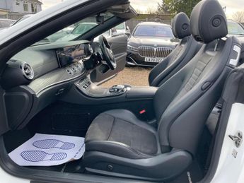 Mercedes-Benz E Class 2.0 E220d AMG Line (Premium) Cabriolet G-Tronic+ Euro 6 (s/s) 2d