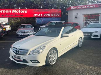 Mercedes-Benz E Class 2.1 E250 CDI BlueEfficiency Sport Edition 125 Cabriolet G-Tronic