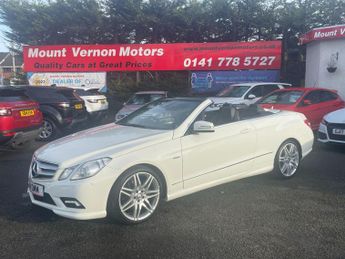 Mercedes-Benz E Class 2.1 E250 CDI BlueEfficiency Sport Edition 125 Cabriolet G-Tronic