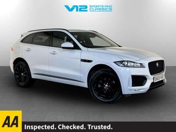 Jaguar F-PACE 2.0 P250i Chequered Flag SUV 5dr Petrol Auto AWD Euro 6 (s/s) (2