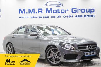 Mercedes C Class 1.6 C200d AMG Line G-Tronic+ Euro 6 (s/s) 4dr