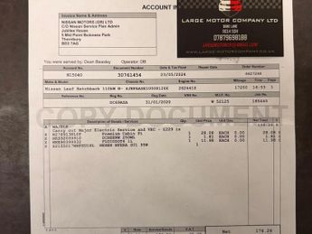 Nissan Leaf 40kWh N-Connecta Auto 5dr