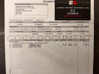 Nissan Leaf 40kWh N-Connecta Auto 5dr