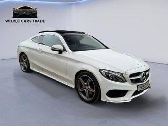 Mercedes C Class 2.1 C220d AMG Line (Premium) G-Tronic+ Euro 6 (s/s) 2dr