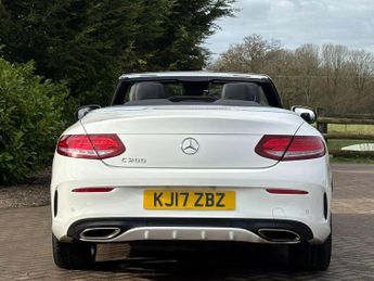 Mercedes-Benz C Class 2.0 C200 AMG Line Cabriolet G-Tronic+ Euro 6 (s/s) 2dr