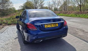 Mercedes-Benz C Class 2.0 C300d AMG Line Night Edition (Premium) Saloon 4dr Diesel G-T