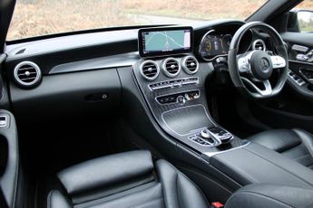 Mercedes-Benz C Class 2.0 C300d AMG Line Night Edition (Premium) Saloon 4dr Diesel G-T