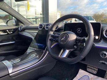 Mercedes-Benz C Class 1.5 C200h MHEV AMG Line (Premium) G-Tronic+ Euro 6 (s/s) 4dr