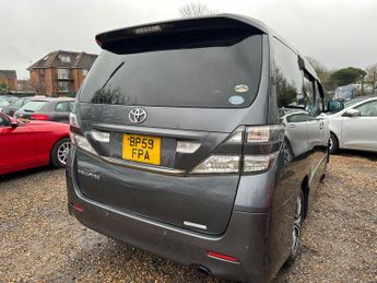 Toyota Vellfire 2010 2.4i Auto i-Vtec 16V TwinCam,7 Seat