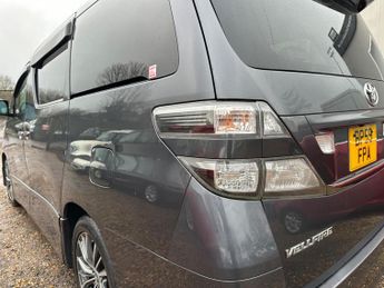 Toyota Vellfire 2010 2.4i Auto i-Vtec 16V TwinCam,7 Seat