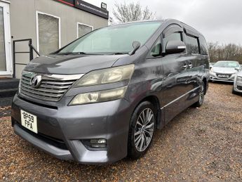 Toyota Vellfire 2010 2.4i Auto i-Vtec 16V TwinCam,7 Seat