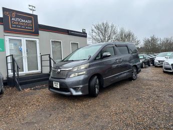 Toyota Vellfire 2010 2.4i Auto i-Vtec 16V TwinCam,7 Seat