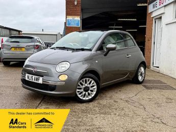 Fiat 500 1.2 Lounge Euro 6 (s/s) 3dr
