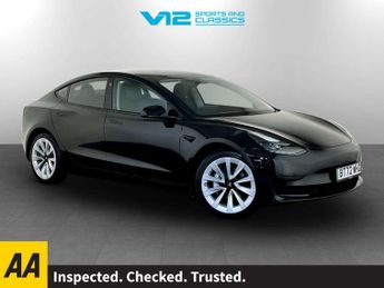 Tesla Model 3 Saloon 4dr Electric Auto RWD (241 bhp)