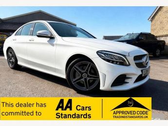 Mercedes C Class 1.6 C200d AMG Line Euro 6 (s/s) 4dr