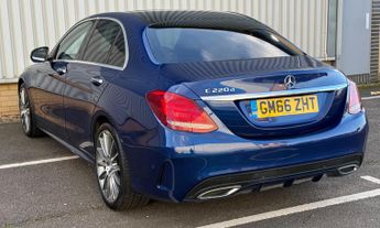 Mercedes-Benz C Class 2.1 C220d AMG Line (Premium) 7G-Tronic+ Euro 6 (s/s) 4dr