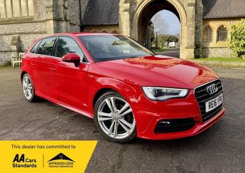 Audi A3 1.4 TFSI CoD S line Sportback Euro 6 (s/s) 5dr (Nav)