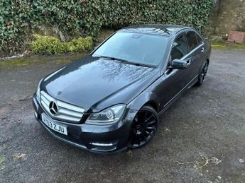 Mercedes-Benz C Class 2.1 C220 CDI AMG Sport Plus G-Tronic+ Euro 5 (s/s) 4dr