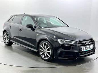 Audi A3 2.0 TFSI 40 Black Edition Sportback S Tronic quattro Euro 6 (s/s