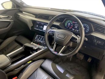 Audi e-tron 55 S line SUV 5dr Electric Auto quattro 95kWh (11kW Charger) (40