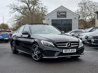 Mercedes C Class 2.1 C300dh AMG Line (Premium) G-Tronic+ Euro 6 (s/s) 4dr