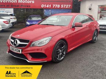 Mercedes E Class 2.1 E220d BlueTEC AMG Line G-Tronic+ Euro 6 (s/s) 2dr