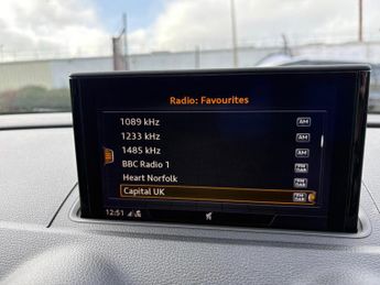 Audi A3 2.0 TDI SE Technik Sportback S Tronic Auto 6Spd Euro 6 (s/s) 5dr