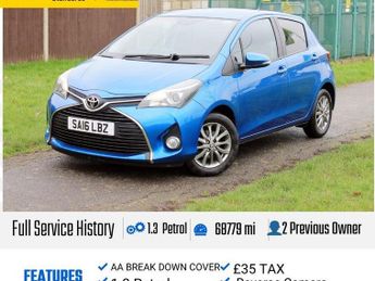 Toyota Yaris 1.33 Dual VVT-i Icon Euro 6 5dr