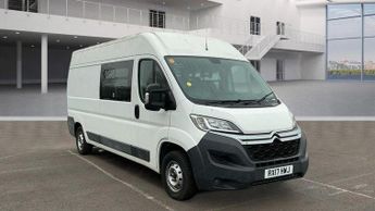 Citroen Relay 2.0 BlueHDi 35 Enterprise Ready To Run Crew Van L3 H2 Euro 6 5dr