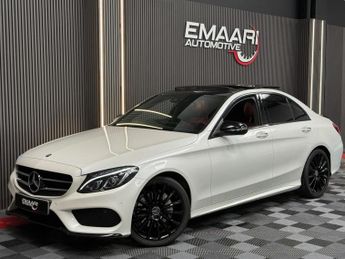 Mercedes C Class 2.0 C200 AMG Line (Premium Plus) 7G-Tronic+ Euro 6 (s/s) 4dr