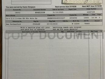 Honda CR-V 2.0 i-VTEC EX Auto 4WD Euro 6 5dr