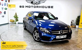 Mercedes C Class 2.1 C220d AMG Line Saloon 4dr Diesel G-Tronic+ Euro 6 (s/s) (170