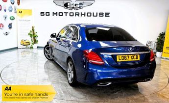 MERCEDES-BENZ C-CLASS 2.1 C220d AMG Line Saloon 4dr Diesel G-Tronic+ Euro 6 (s/s) (170