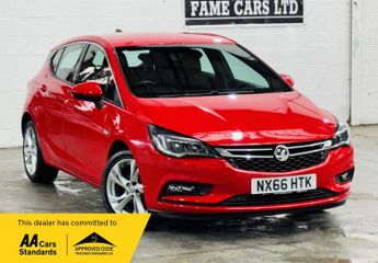 Vauxhall Astra 1.4i Turbo SRi Nav Auto Euro 6 (s/s) 5dr