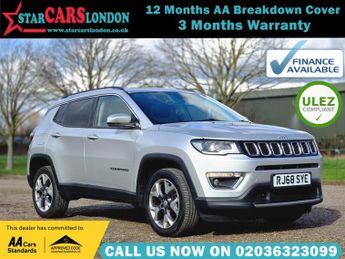 Jeep Compass 2.0 MultiJetII Limited Auto 4WD Euro 6 (s/s) 5dr