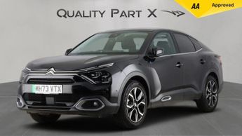 Citroen e-C4 X 50kWh Shine Plus Fastback Auto 4dr (7.4kW Charger)