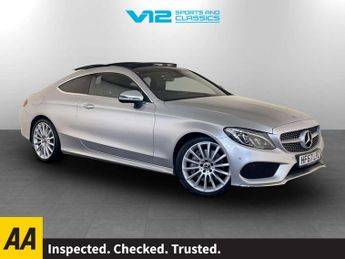 Mercedes-Benz C Class 2.1 C250d AMG Line (Premium) Coupe 2dr Diesel G-Tronic+ Euro 6 (